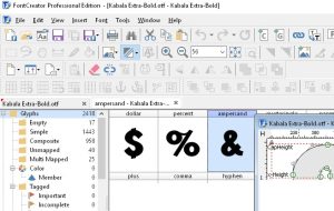 FontCreator 15.0.0.2948 Crack With Product Key 2024 Free Download
